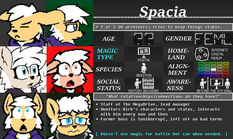 Spacia's Bio